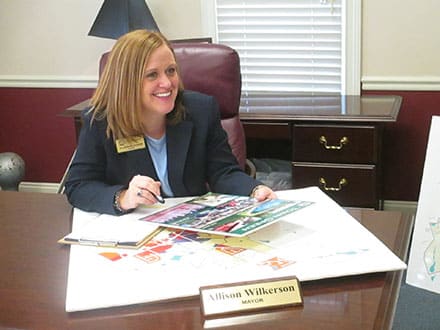 Allison Wilkerson, newly elected mayor of the City of Grayson, is a second-generation mayor, her father having served in the position during the 1990s.