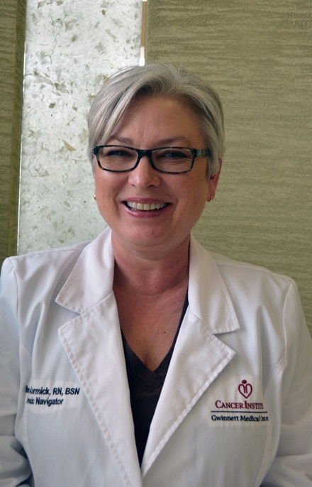 Nan McCormick, RN, BSN Thoracic oncology nurse navigator