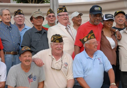 On May 24, 2014 Veterans came together in Snellville for the dedication of the Snellville Veteran’s Memorial. The memorial is located in front of Snellville City Hall at Hwy 78 and Oak Road.  Vietnam Veteran  Tom Witts (bottom center) has been committed to relighting the eternal flame in Snellville.
