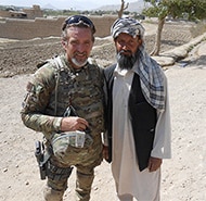 Kevin Anderson with Baraki Barak, Afganistan