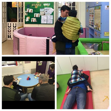 Danny visiting the special needs orphanage in China-certainly looks like this is his calling.