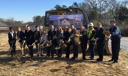 Groundbreaking of Dogwood Forest of Grayson