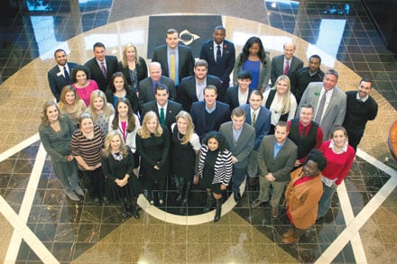 The inaugural class of Gwinnett Young Professionals Leadership Institute. Photo by Meredith Bailey.