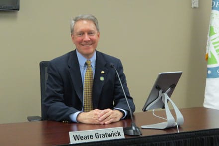 Councilmember Weare Gratwick becomes Mayor ProTem