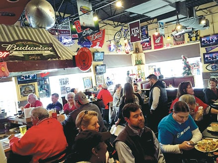 The Hail Mary Sports Pub in Grayson serves up great food, fun & friendship