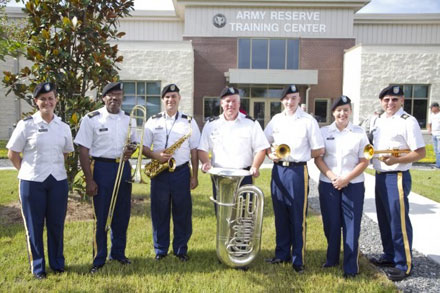 313th Army Brass Quintet Band