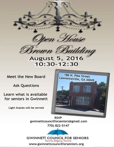 Gwinnett Council for Seniors open house