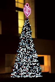 RET Christmas Tree atop GMC Duluth190