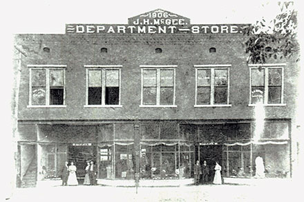 McGee Dept store 1900s