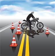 Mobile Motorcycle License Testing at Forsyth Co. Motorcycle Safety Day