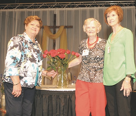 (L to R) Janice Rutledge, Ann Britt, and Joyce B. Harrison