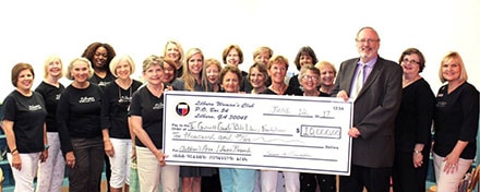 Lilburn Woman's Club Donates $10,000 to Gwinnett Public Library