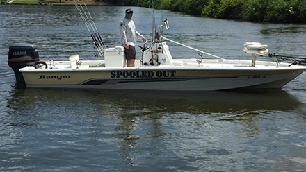 Chris Doster, owner and operator of Spooled Out Guide Service
