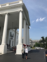 Jim & Peggy Freeman at the White House