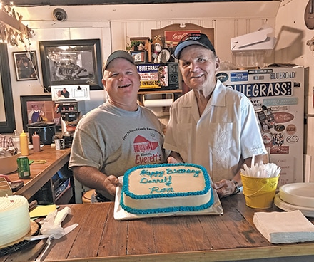 Ron & Darrell Wilson, members of the Everett Family Band