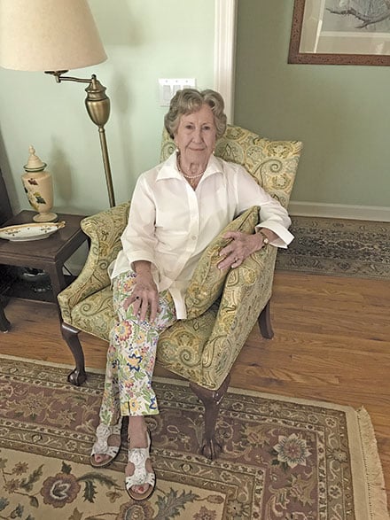 Snellville resident and former Rockette, Janice Ferguson, celebrates her 90th birthday.