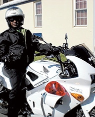 Steve Darrell in Bermuda was a police  officer