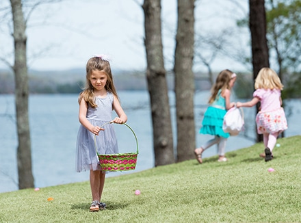 Know whats Better than an Easter Egg Hunt a Lakeside Easter Egg Hunt at Lanier Islands