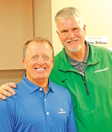 Fred Funk talks knee replacement and golf with Chris Cawthon. Chris say’s “My knee replacement experience at Eastside’s Joint Destination was fantastic. Dr. Moeller, his staff, the team and volunteers were awesome!”