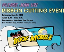 GCPS celebrates addition of second book mobile: New book mobile will serve the Norcross Cluster
