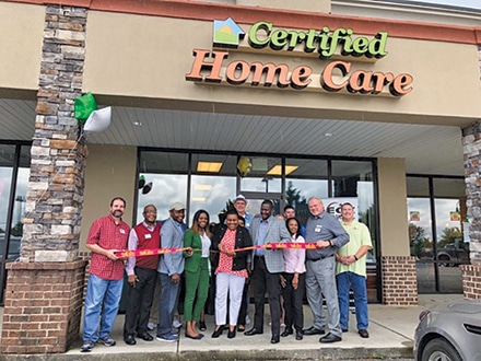 Certified Home Care Ribbon Cutting