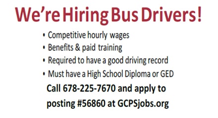 GCPS to host job fair to recruit school bus drivers