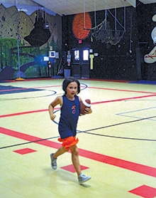 P.E. teacher Mike Tontillo and Paraprofessional Mona Williams try to help the kids in Riverside Elementary’s P.E. class form positive relationships with exercise by creating a fun and uplifting environment.