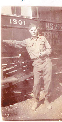 James Ratledge, 7th Hospital Train, Germany