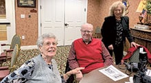 Mary Frazier Long, Emmett Clower, and Valerie Clark