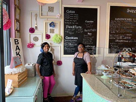 Sisters Danielle Bonaparte and Karima Goodman are excited to open a second Sweet Brown Suga bakery in Loganville.