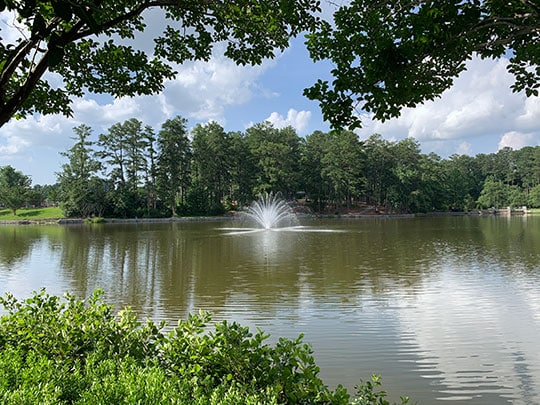 Located at Briscoe Park, Pate Lake was built in the 1950s and has been a cherished fishing spot for long-time Snellville locals.