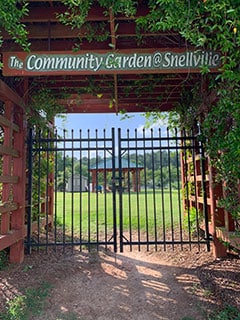 Briscoe Park is home to Snellville’s Community Garden.