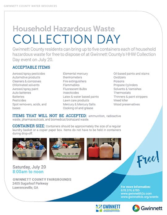 HHW Collection Day 2019 GCB DWR Flyer540