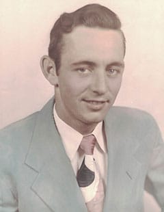 Everett Samples as a young man in 1953.