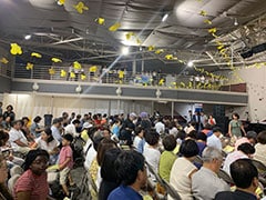  For those who work to preserve their memory, butterflies are an icon of The Comfort Women who were enslaved in WWII.  This imagery stood out at a celebration at the Korean American Association of Greater Atlanta where yellow butterflies were streamed from the ceiling.      