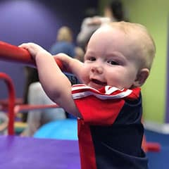 At The Little Gym, gymnastics are incorporated in all classes, including sports skills classes, dance classes, and Wonder Kids Club, a Pre-K preparatory program which meets three hours each Monday and includes arts and crafts, story time, letters and phonics, numbers and math, etc.