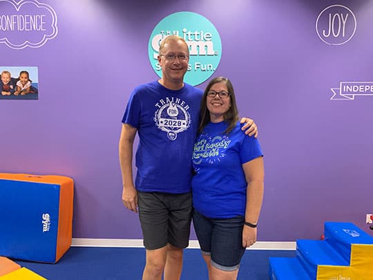 Paul and Tammy Mazurkiewicz own The Little Gym of Snellville, a place where kids can learn gymnastics and improve their motor, cognitive and social skills in a fun, supportive environment.