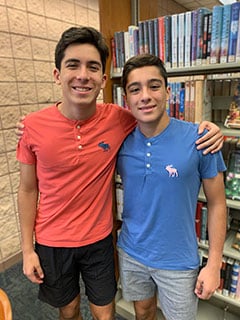 The Borrego twins— Juan and Marco. These fifteen-year-old, rising sophomores are the founders of Vaping Attention to Prevention, a nonprofit organization.