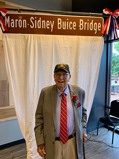 Maron Buice served as a Gwinnett County Commissioner from 1968 to 1984 and played a critical role in making crossings safer for the public by installing signals, lights, bells and other precautions to avoid further accidents --
