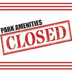 Ball fields, courts, playgrounds, skate parks and pavilions closed immediately