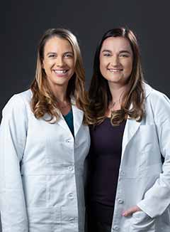 Dr Melanie Watkins and Certified Nurse Midwife, Tonya Hemmings