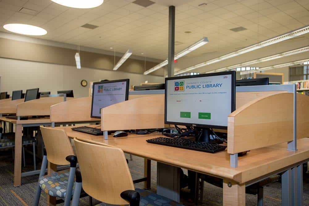 Gwinnett County Public Library Interior 1000x