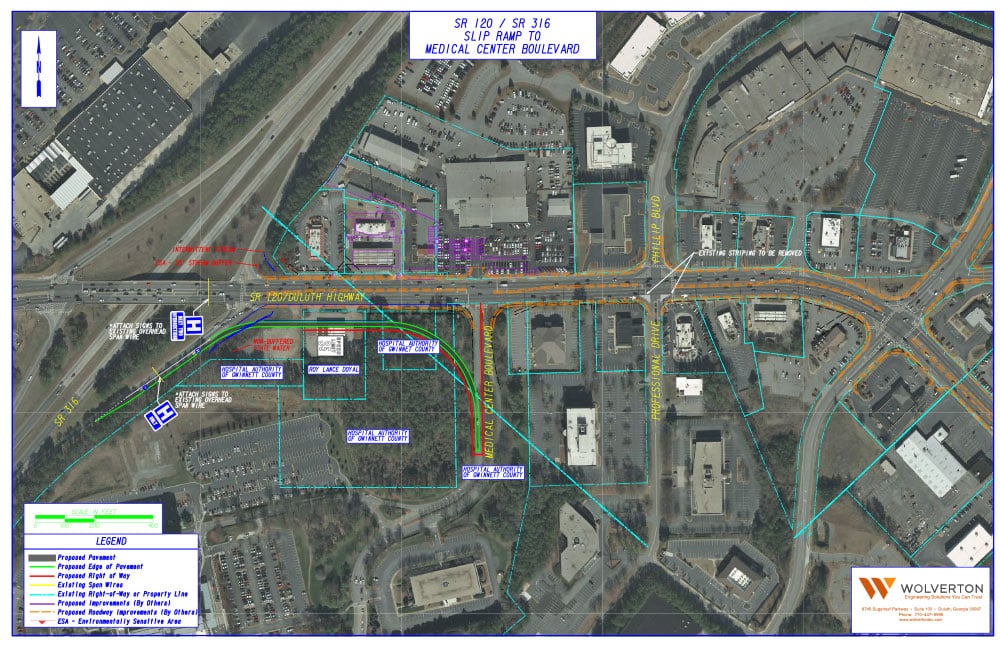 City of Lawrenceville to build slip ramp access to Northside Hospital Gwinnett