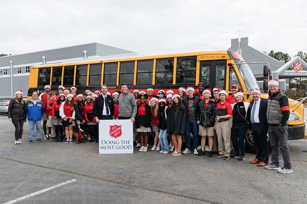 GAC group visits The Salvation Army